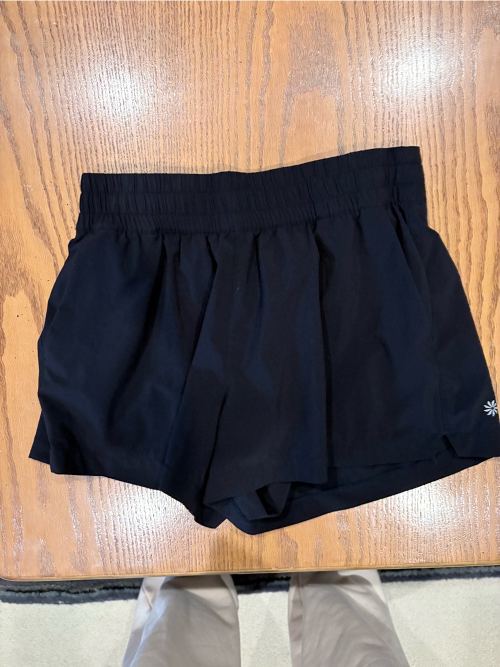 Athleta Girls Black Skort with Elastic Waist
